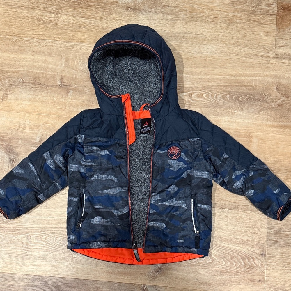 Gerry Camouflage Hooded Coat